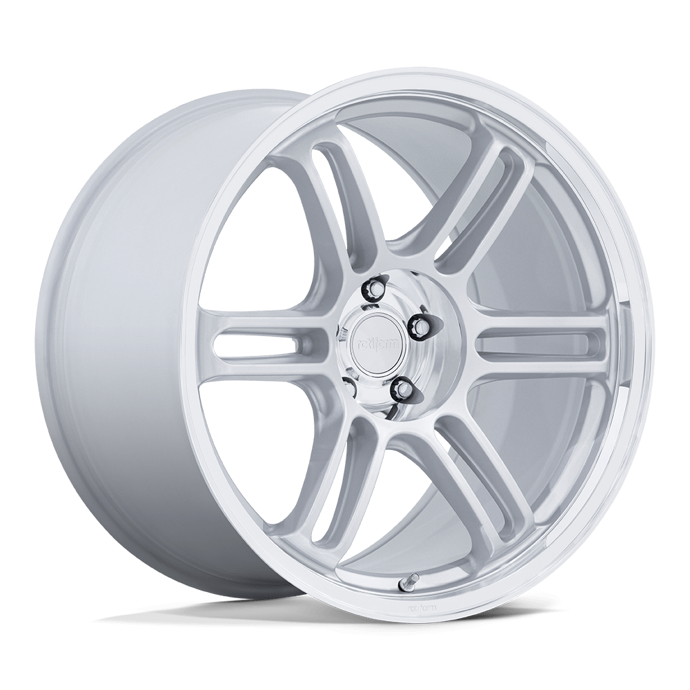 ROTIFORM RC209 RPS 18x10.5 22 5x114.3 MATTE SILVER W/ DIAMOND CUT LI