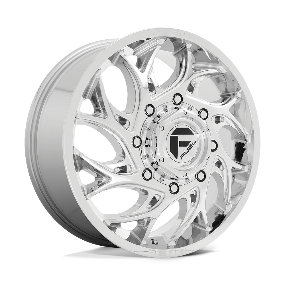 Fuel 1PC D740 RUNNER 20X8.25 105 8X210/8X210 Chrome