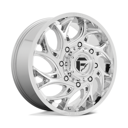 Fuel 1PC D740 RUNNER 22X8.25 105 8X165.1/8X6.5 Chrome
