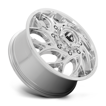 Fuel 1PC D740 RUNNER 20X8.25 105 8X210/8X210 Chrome