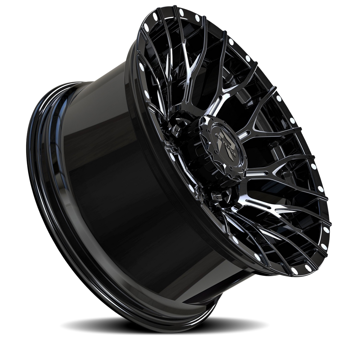 REVENGE OFFROAD RV201 22X12 -44 8X180 BLACK MILLED
