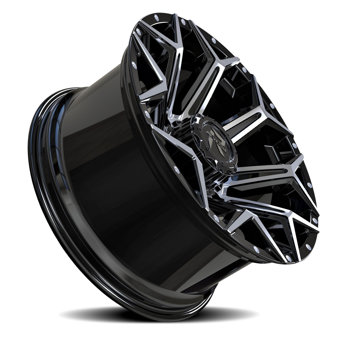 REVENGE OFFROAD RV202 20X10 -19 5X127/5X139.7 BLACK MACHINED