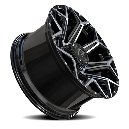 REVENGE OFFROAD RV202 20X9 0 5X139.7/5X150 BLACK MACHINED