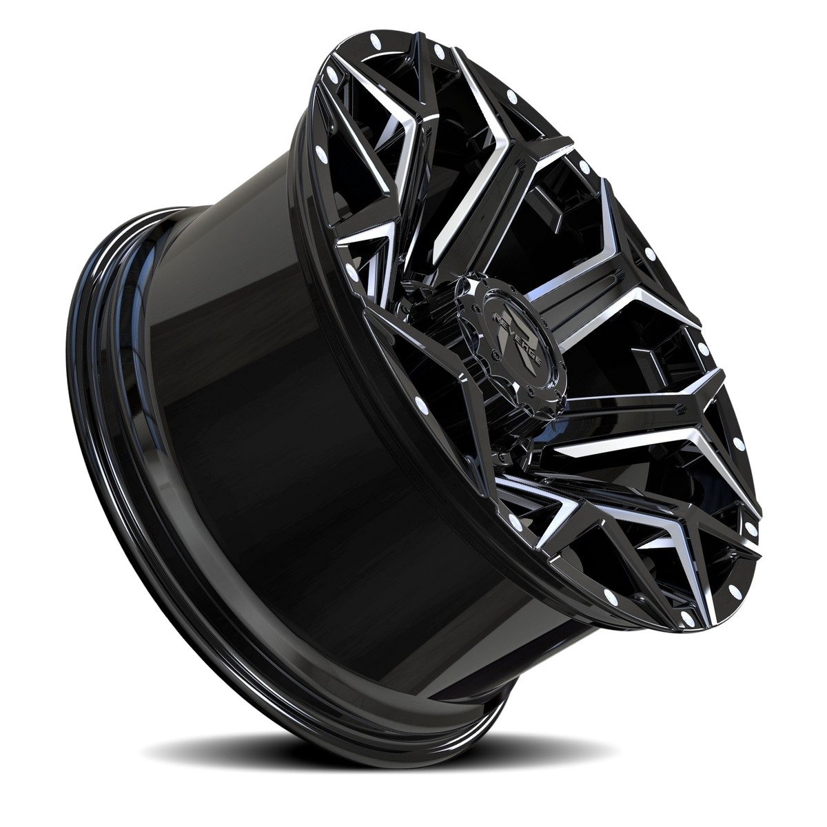 REVENGE OFFROAD RV202 20X10 -19 5X127/5X139.7 BLACK MILLED