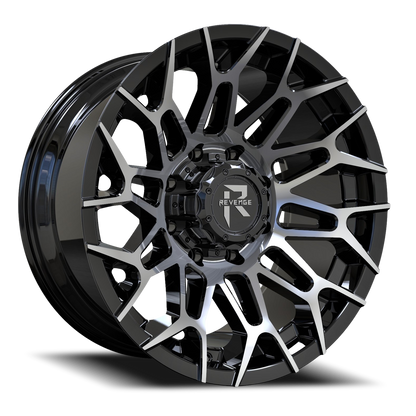 REVENGE OFFROAD RV203 20X10 -19 8X170 BLACK MACHINED