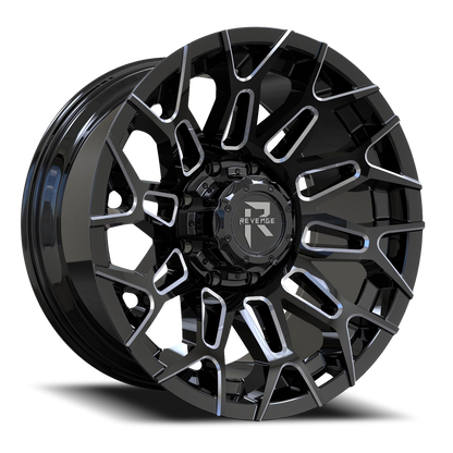 REVENGE OFFROAD RV203 20X10 -19 6X135/6X139.7 BLACK MILLED