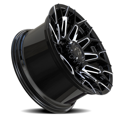 REVENGE OFFROAD RV203 20X10 -19 8X180 BLACK MILLED