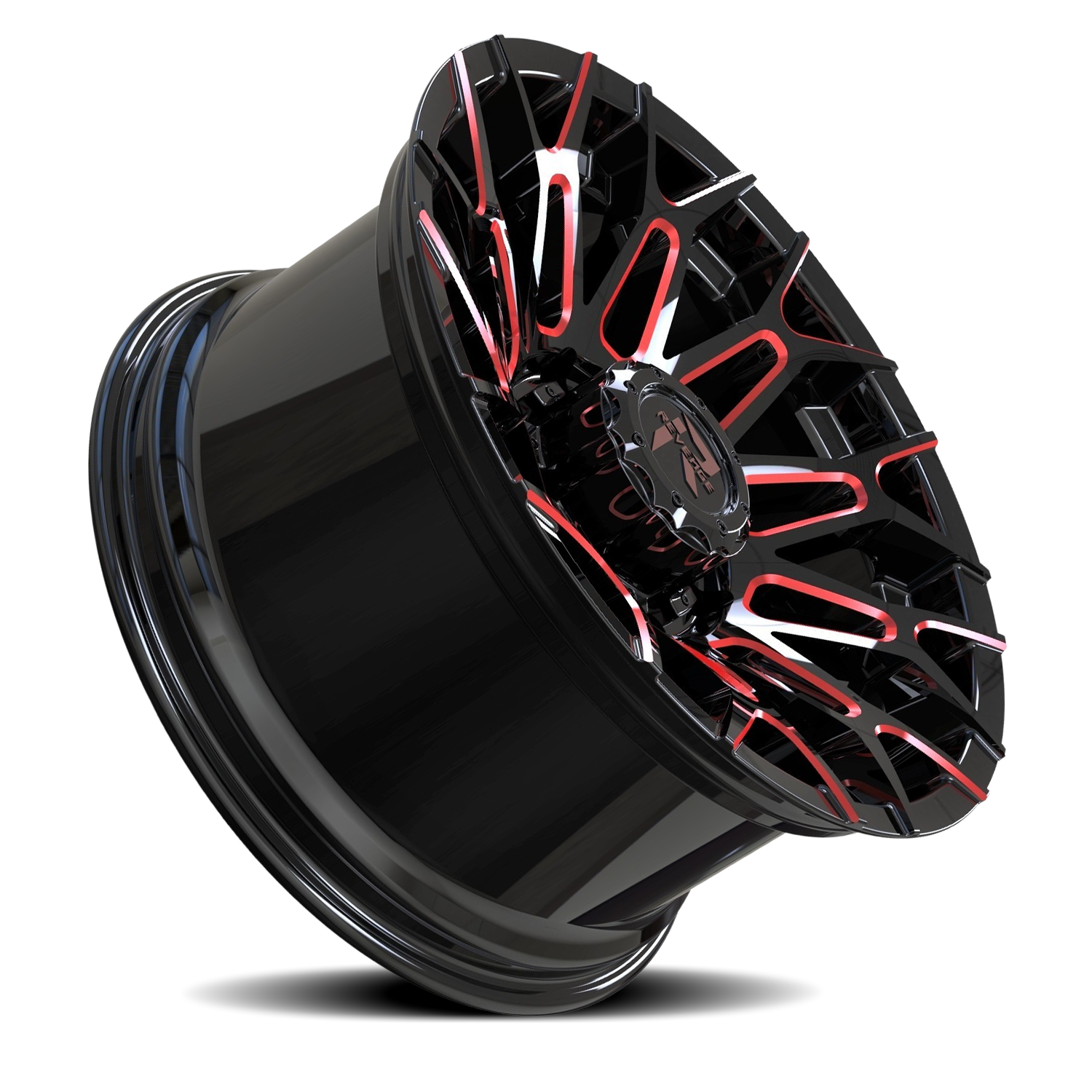 REVENGE OFFROAD RV203 20X10 -19 5X127/5X139.7 BLACK RED MILLED