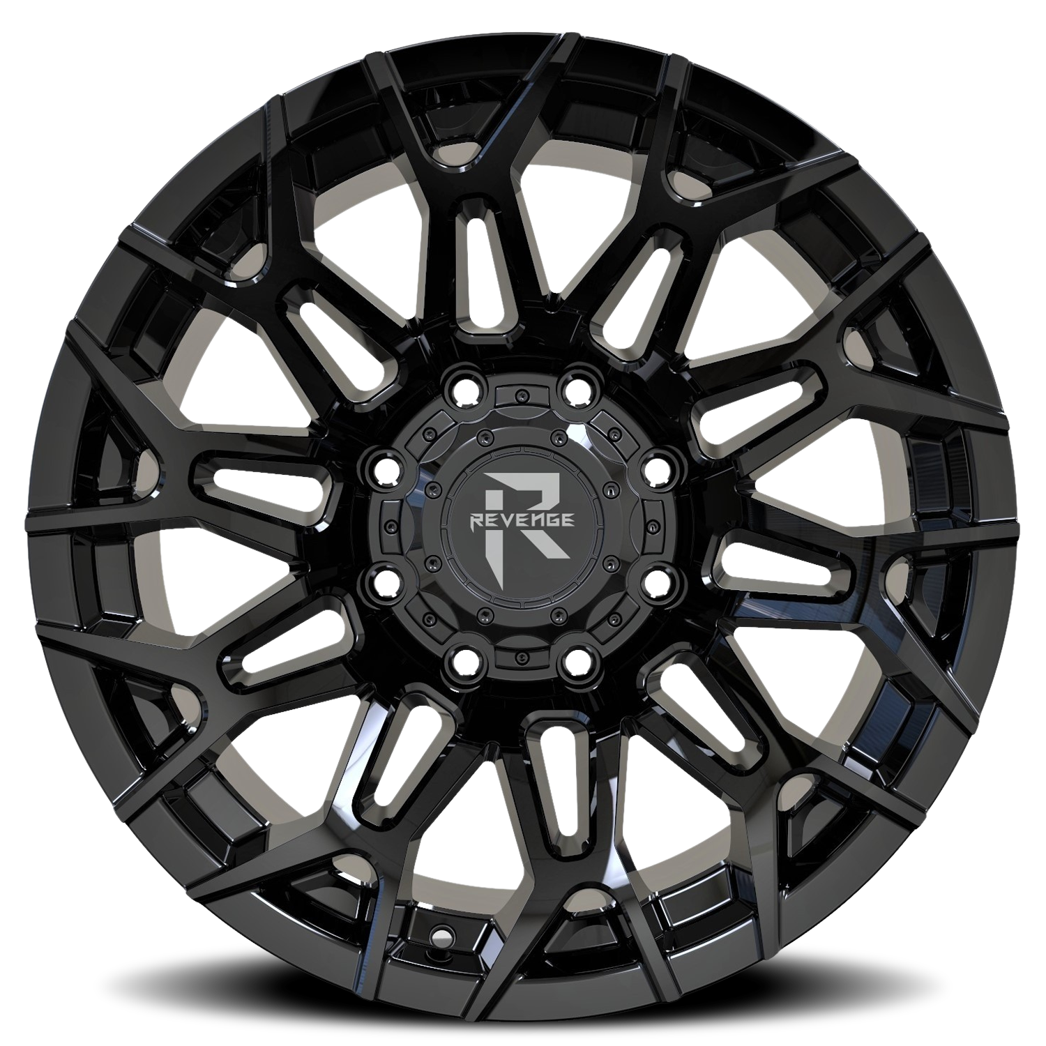 REVENGE OFFROAD RV203 20X10 -19 6X135/6X139.7 SATIN BLACK