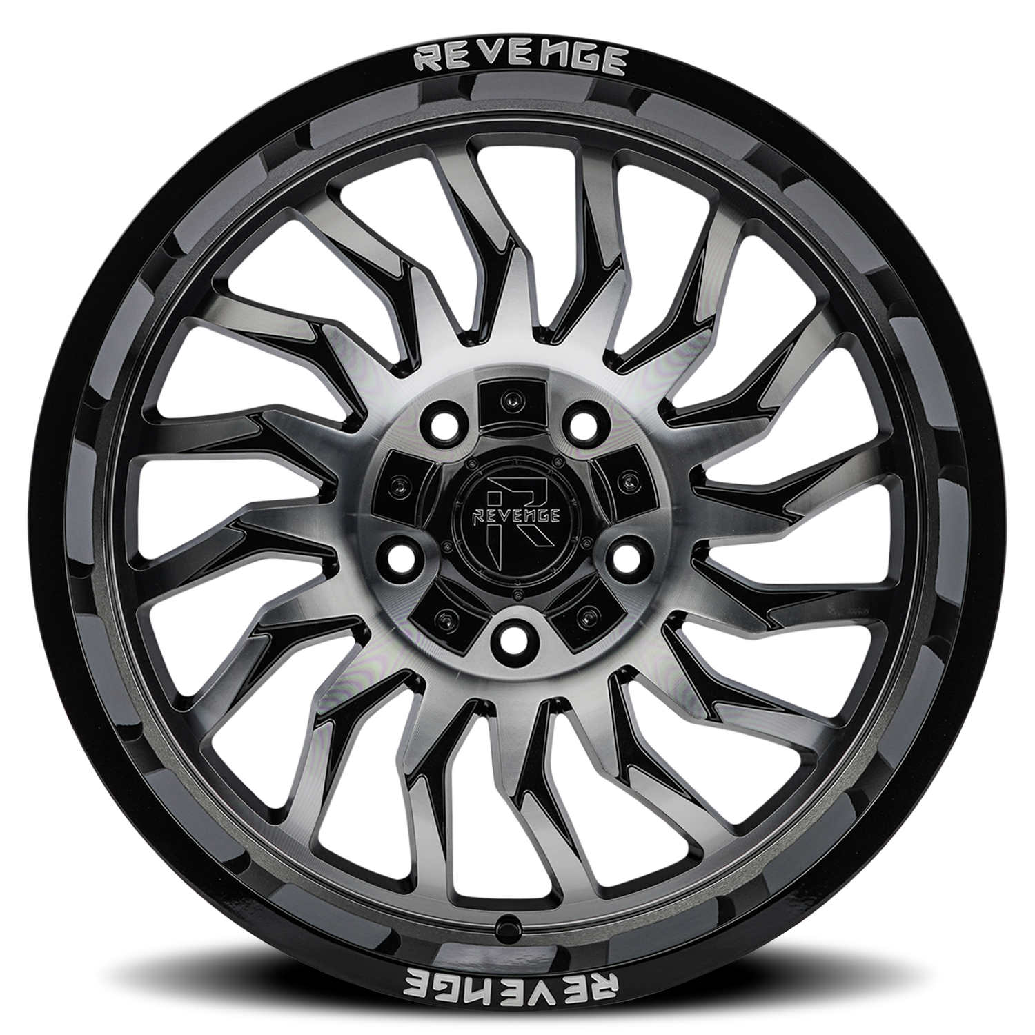 REVENGE OFFROAD RV204 20X10 -19 5X127/5X139.7 BLACK MACHINED