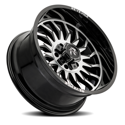 REVENGE OFFROAD RV204 20X10 -19 6X135/6X139.7 BLACK MACHINED