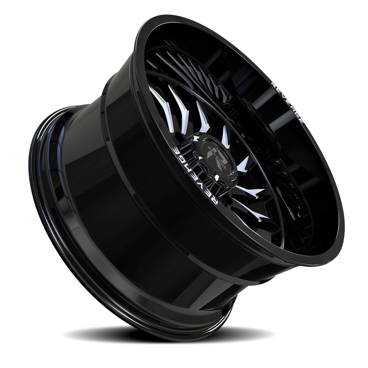 REVENGE OFFROAD RV204 22X12 -44 5X127/5X139.7 BLACK MILLED