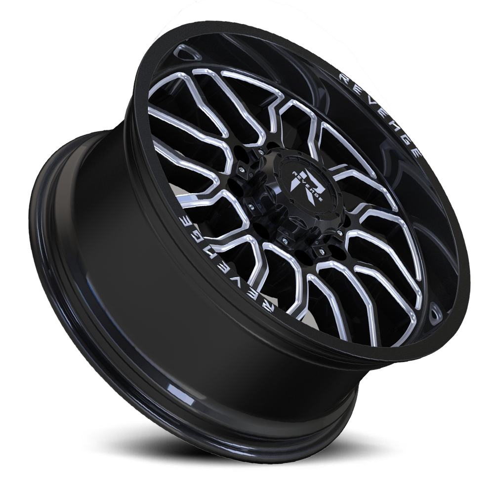 REVENGE OFFROAD RV205 20X9 0 5X127/5X139.7 BLACK MILLED