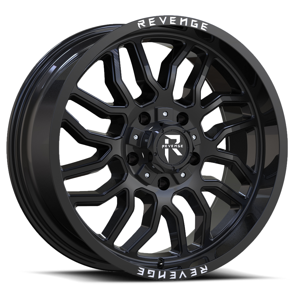 REVENGE OFFROAD RV205 20X9 12 8X180 GLOSS BLACK