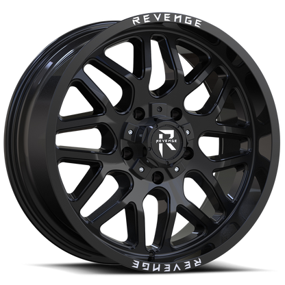 REVENGE OFFROAD RV206 20X12 -44 8X170 GLOSS BLACK