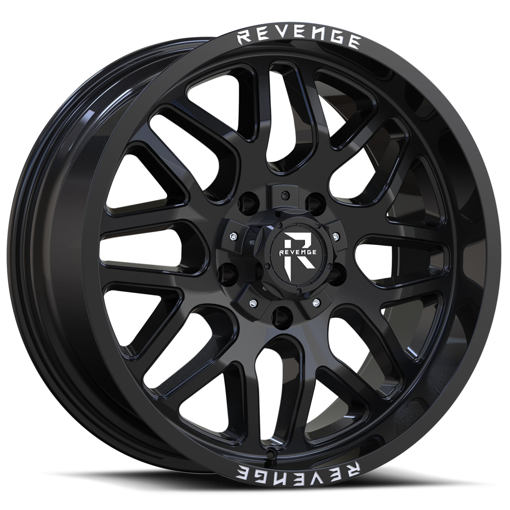 REVENGE OFFROAD RV206 22X12 -44 8X170 GLOSS BLACK