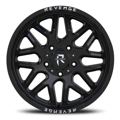 REVENGE OFFROAD RV206 22X12 -44 8X170 GLOSS BLACK