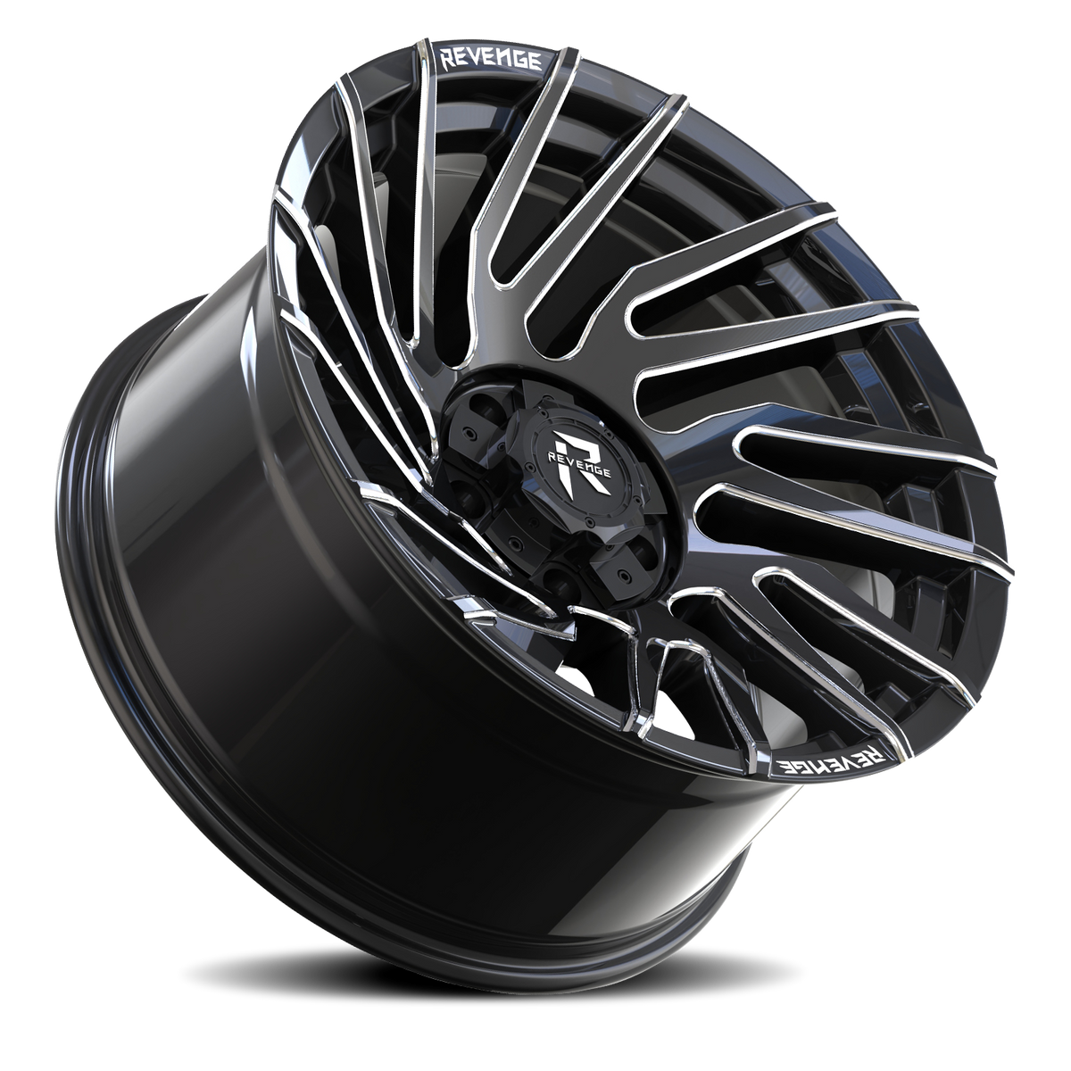 REVENGE OFFROAD RV207 20X10 -19 5X127/5X139.7 BLACK MILLED