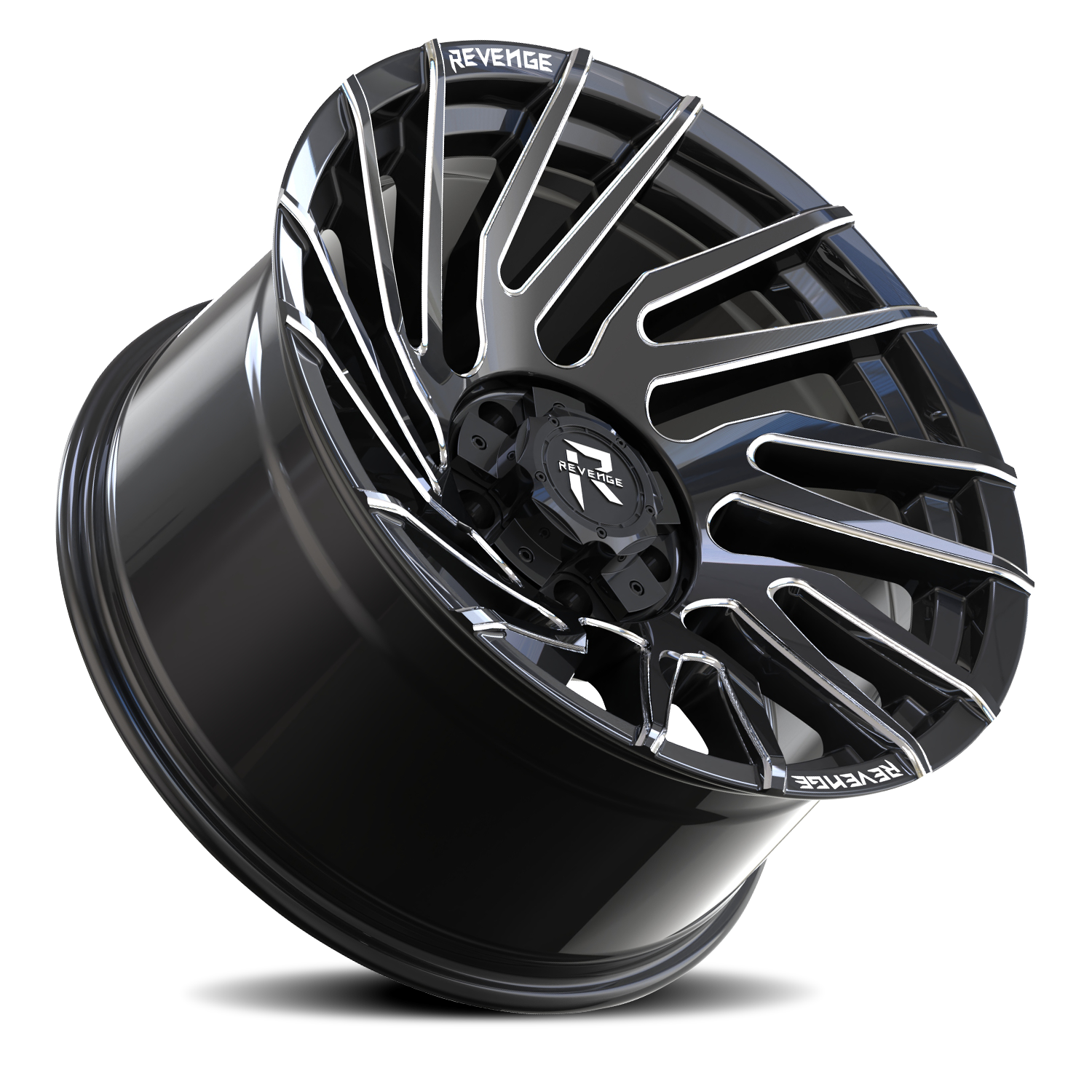 REVENGE OFFROAD RV207 20X9 0 5X127/5X139.7 BLACK MILLED