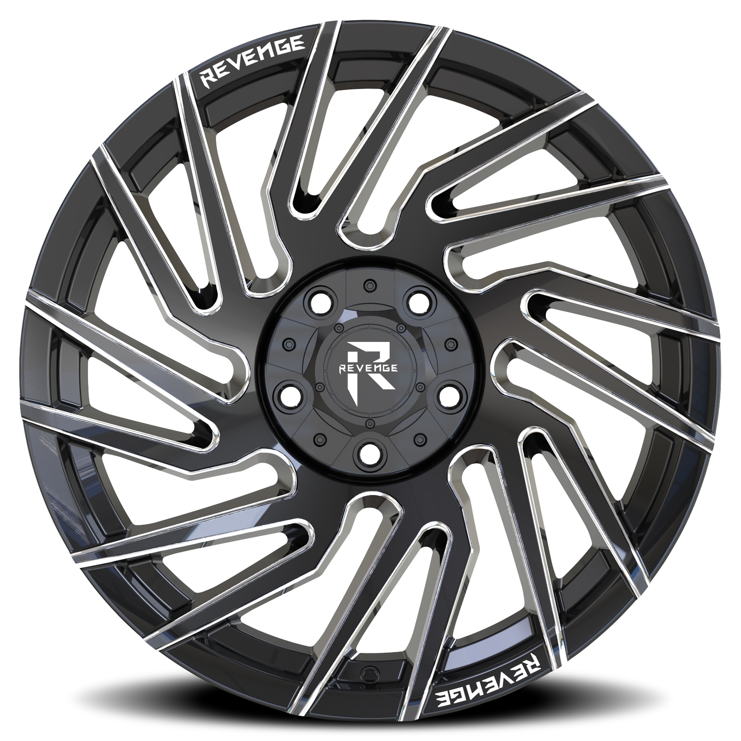 REVENGE OFFROAD RV207 20X9 0 5X127/5X139.7 BLACK MILLED