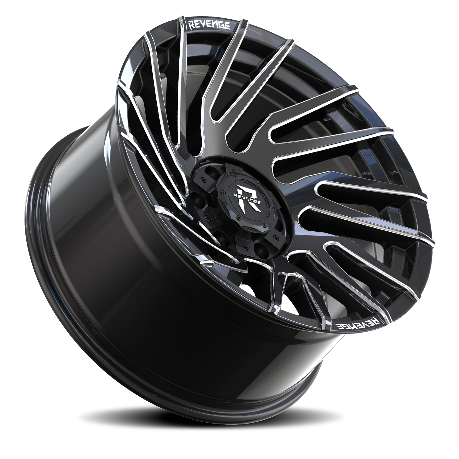 REVENGE OFFROAD RV207 20X9 0 6X135/6X139.7 BLACK MILLED