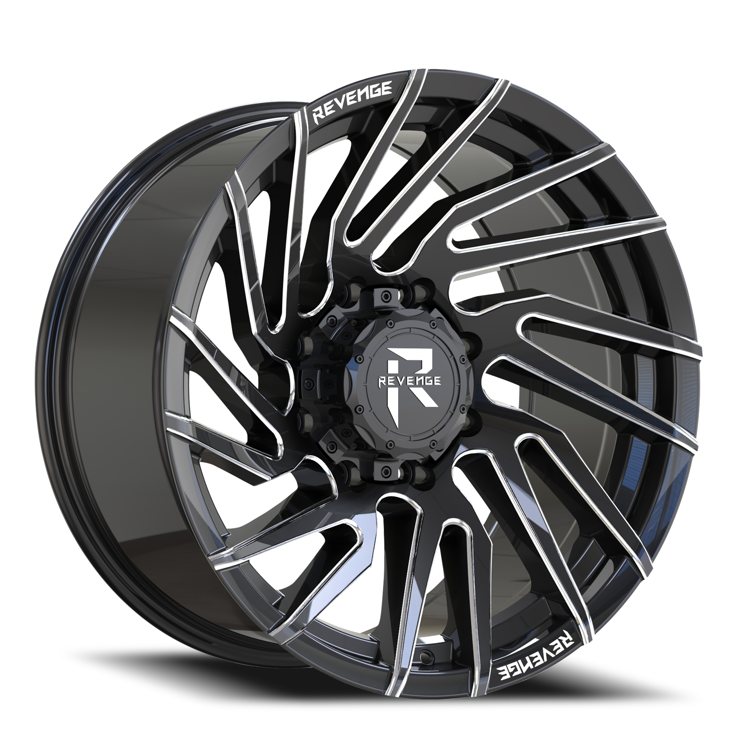 REVENGE OFFROAD RV207 20X10 -19 8X170 BLACK MILLED