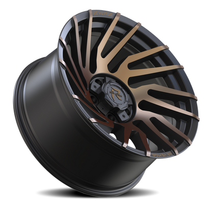 REVENGE OFFROAD RV207 22X10 -19 5X127/5X139.7 SATIN BRONZE BRONZE MACHINED-DOUBLE DARK TINT
