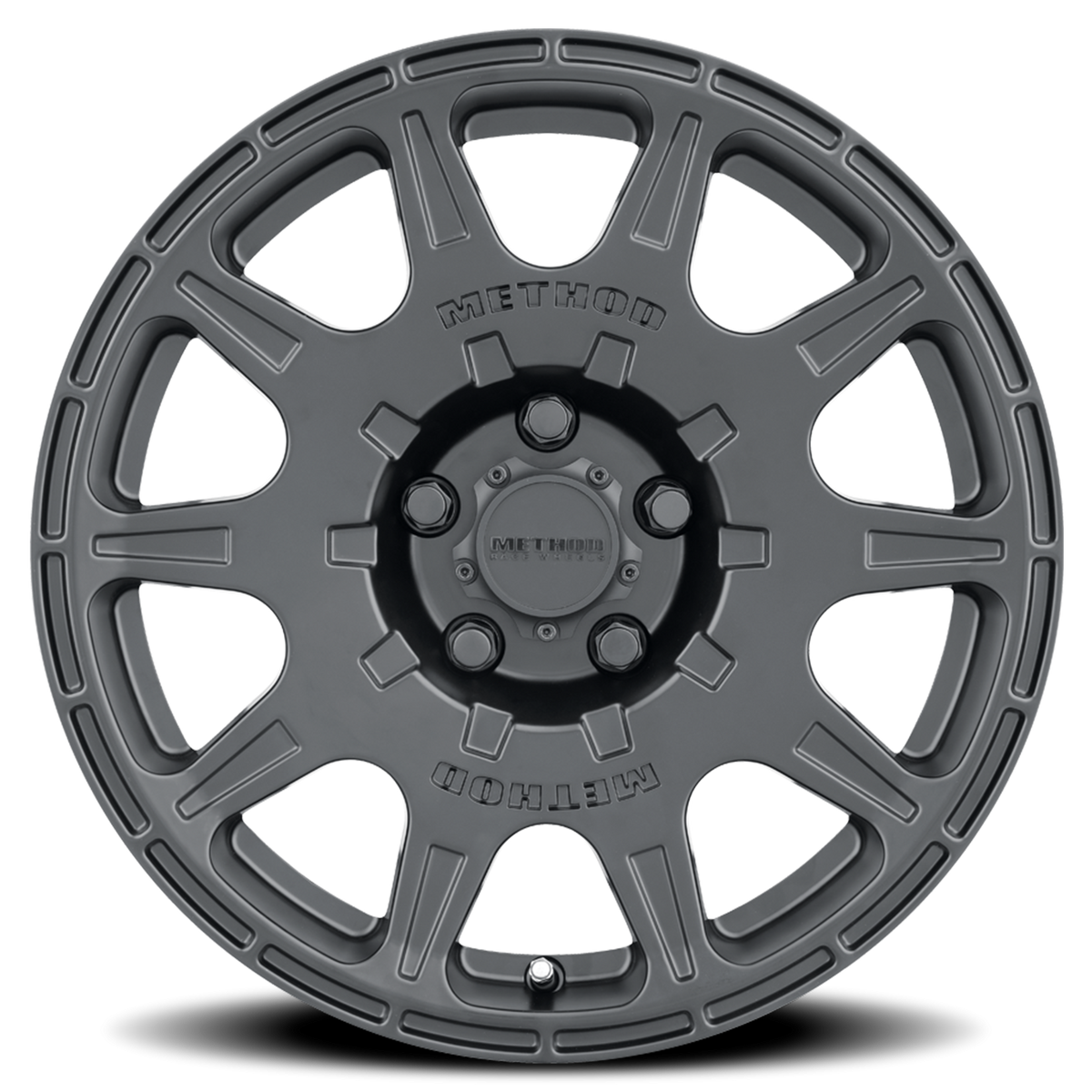 Method 502 17x8 5x108 (5x4.25) 38mm Rally Matte Black MR50278049538-2