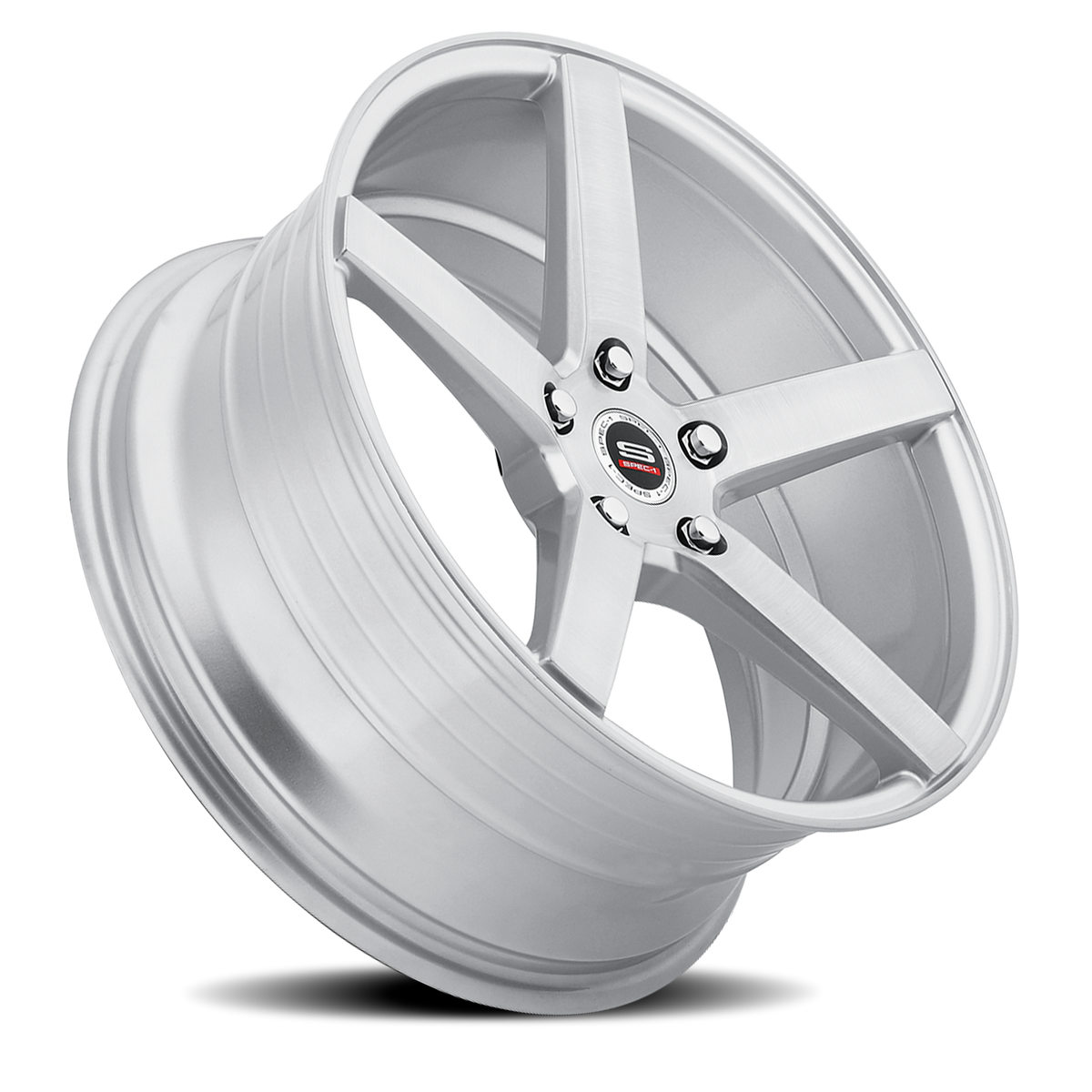 SPEC-1 SP-36 18X8 38 5X114.3 SILVER & BRUSHED