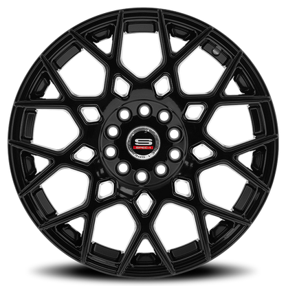 SPEC-1 SP-52 18X8 38 4X100/4X114.3 GLOSS BLACK