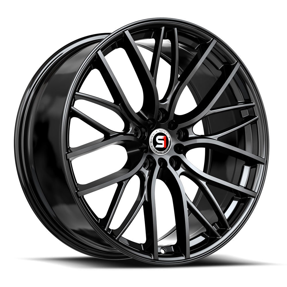 SPEC-1 SP-61 18X8.0 38 4X100/4X114.3 GLOSS BLACK