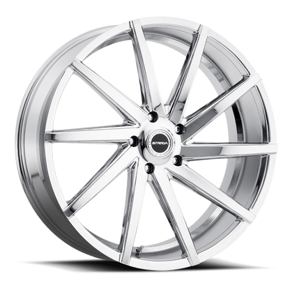 STRADA S41 SEGA 22X9 15MM 5X115 CHROME | S41251515
