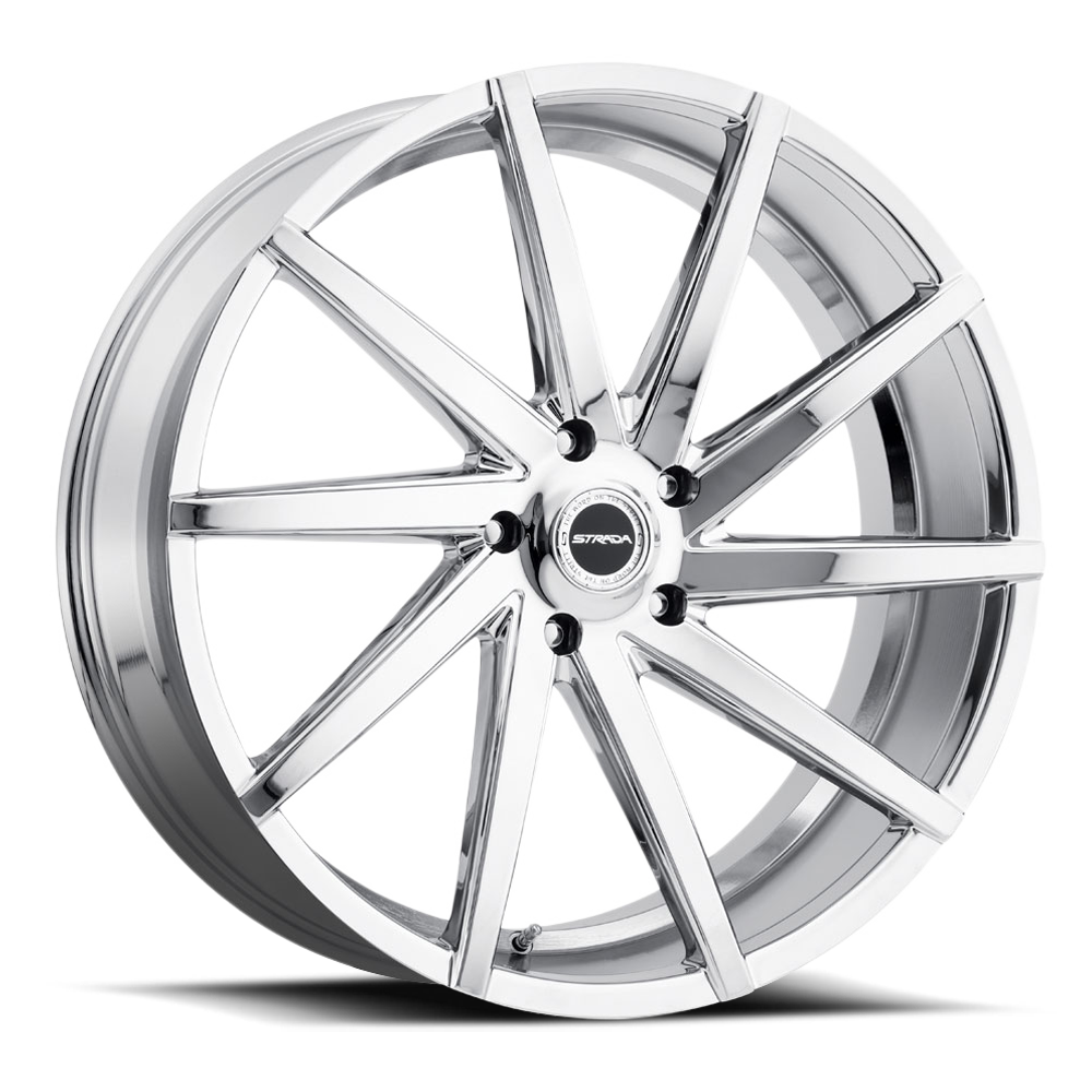 STRADA S41 SEGA 22X9 24MM 6X139.7 CHROME | S41263924