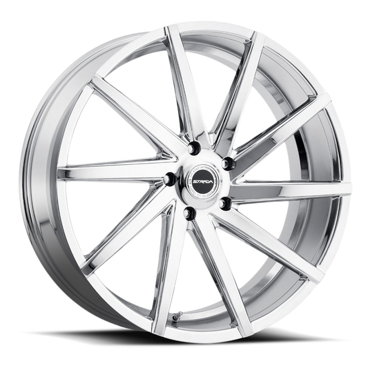 STRADA S41 SEGA 22X9 24MM 6X139.7 CHROME | S41263924