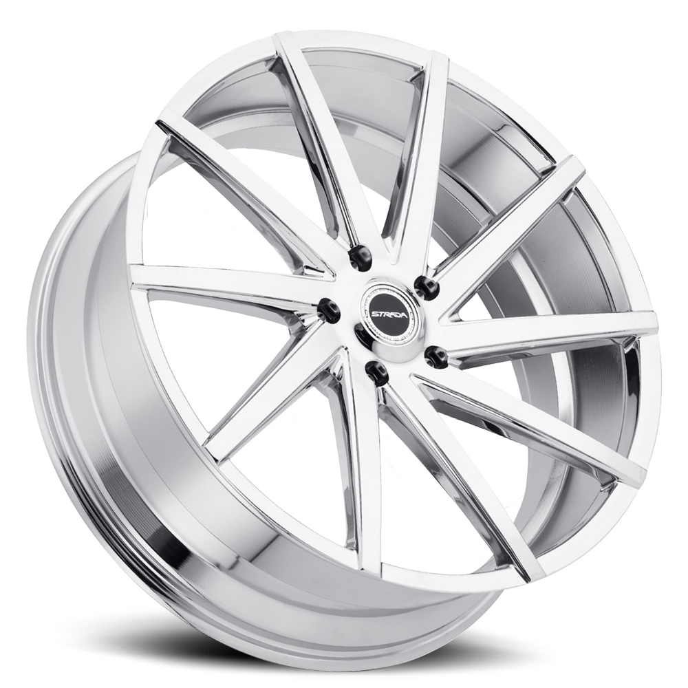 STRADA S41 SEGA 22X9 24MM 6X139.7 CHROME | S41263924