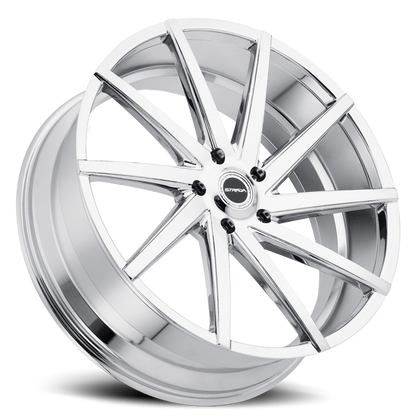 STRADA S41 SEGA 22X9 24MM 6X139.7 CHROME | S41263924