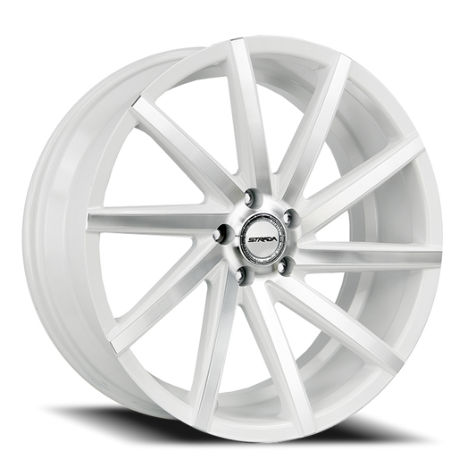 STRADA S41 SEGA 20X8.5 35MM 5X114.3 WHITE MACHINED | S41051435WM