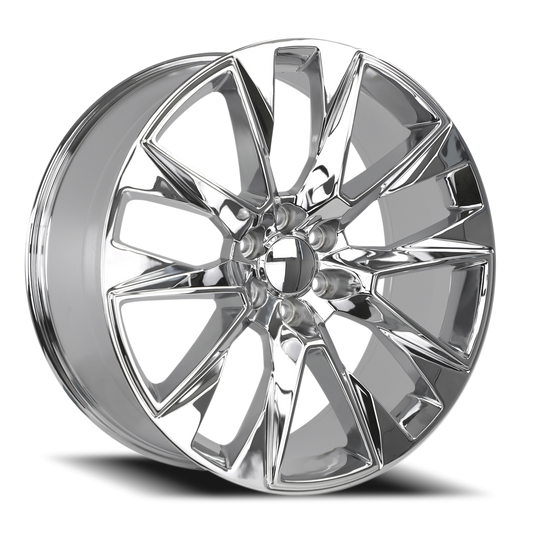 Strada Wheel Replicas Silverado R202 24x10 31 6x139.7 Chrome