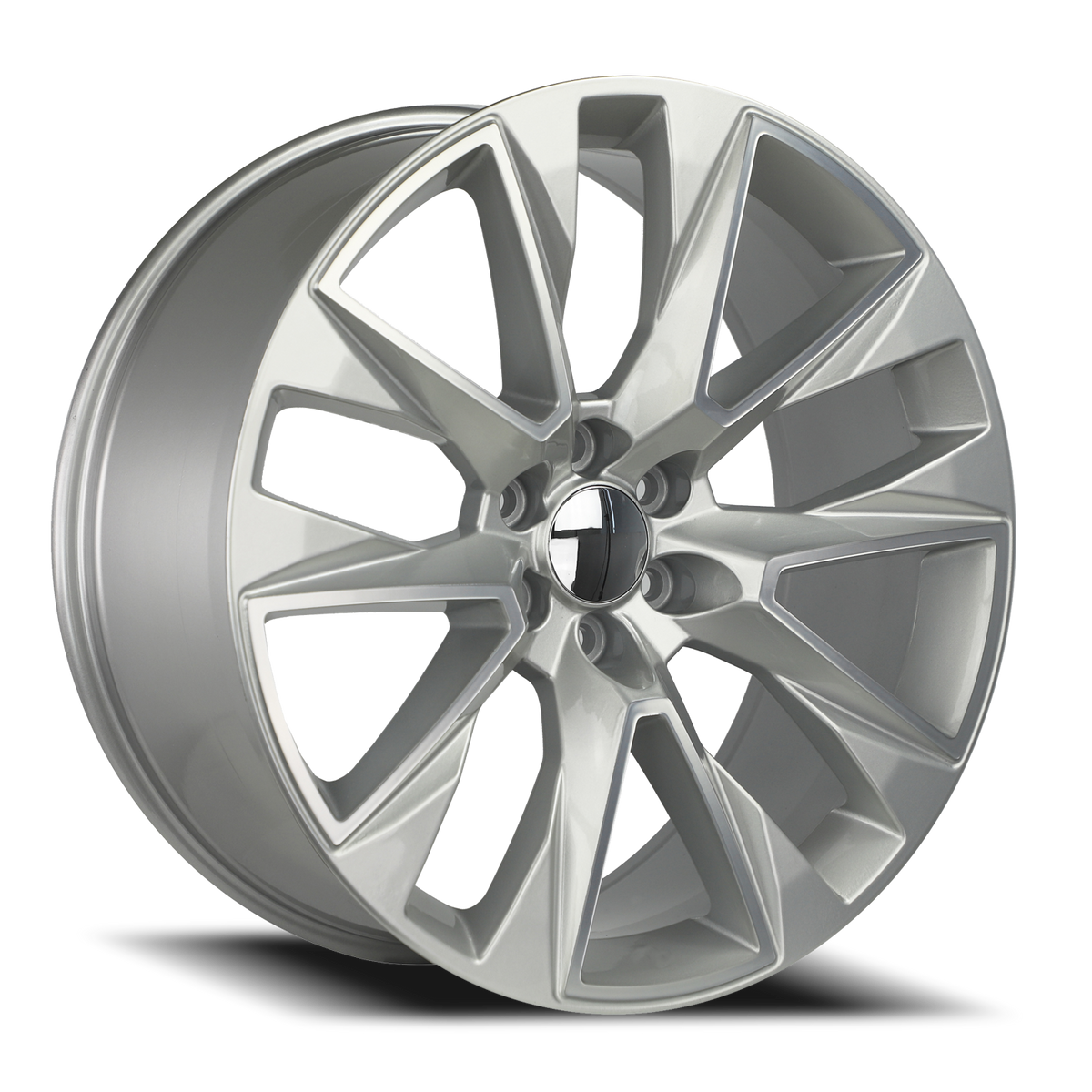 Strada Wheel Replicas Silverado R202 24x10 31 6x139.7 Machined Silver