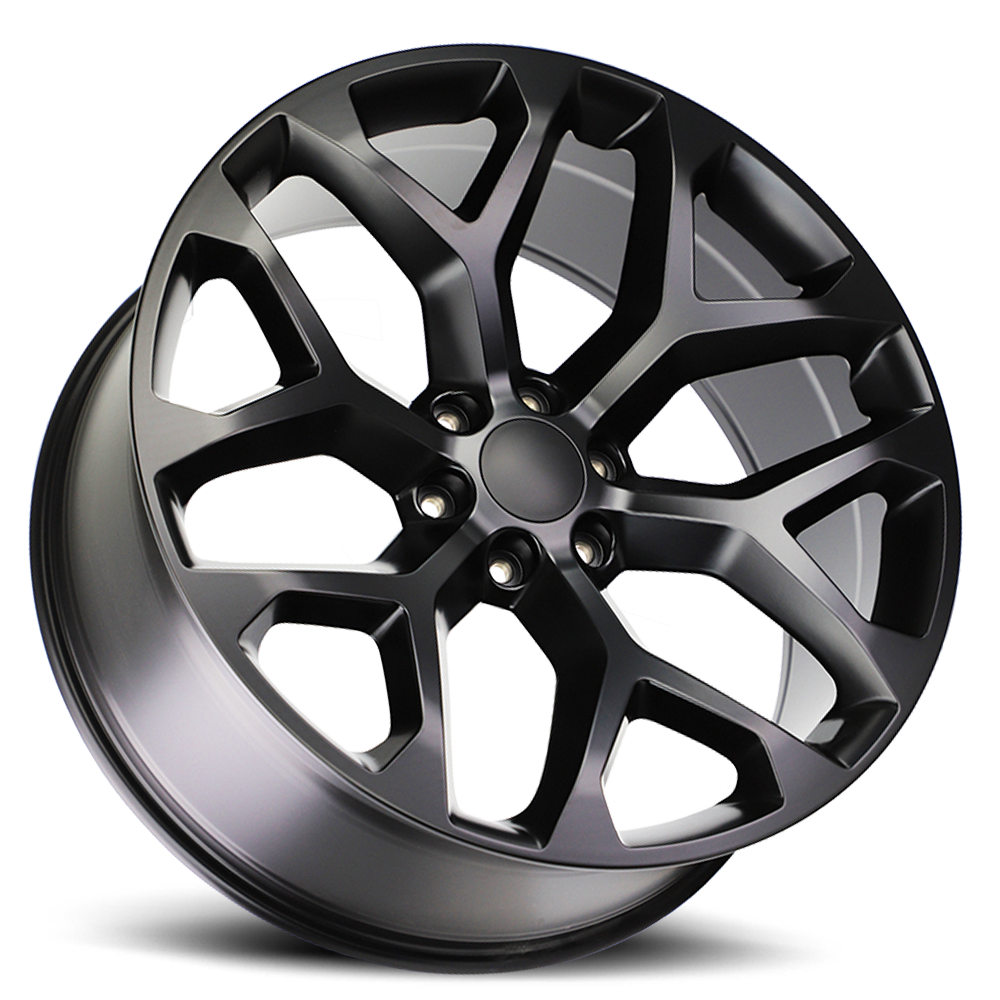 Strada Wheel Replicas Snowflake R176 26x10 31 6x139.7 Flat Black
