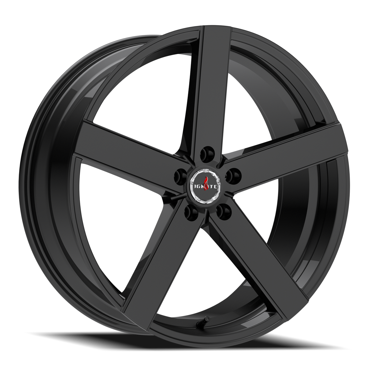 IGNITE G01 SPARK 20X8.5 35MM 5X108 ALL GLOSS BLACK | G0108550835GB