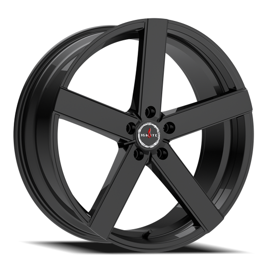 IGNITE G01 SPARK 20X8.5 35MM 5X108 ALL GLOSS BLACK | G0108550835GB