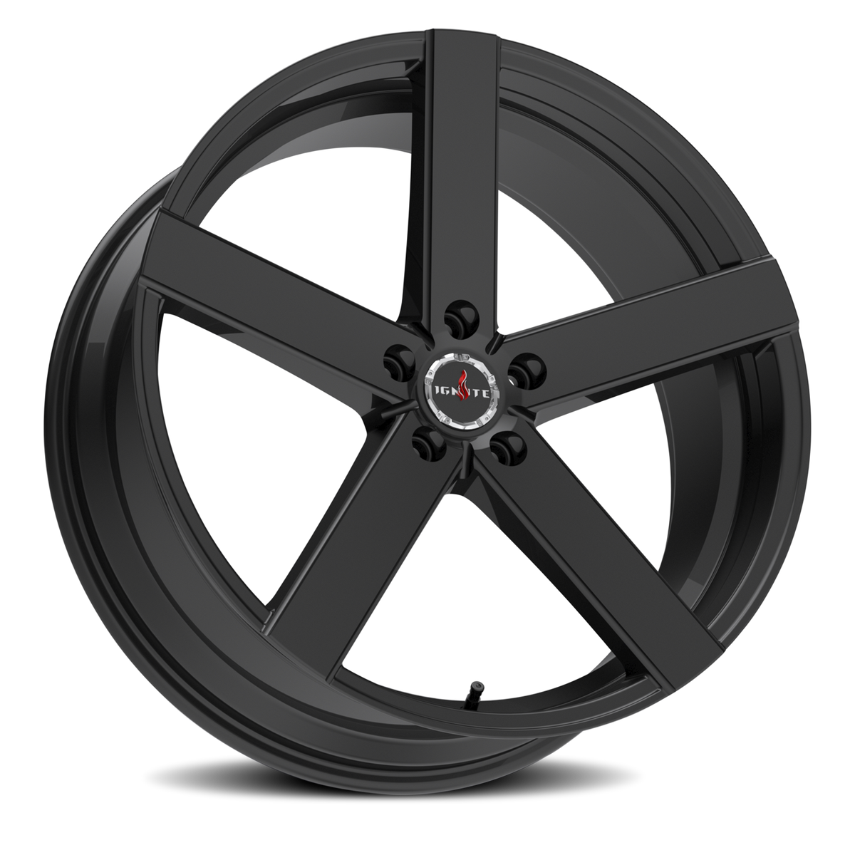 IGNITE G01 SPARK 20X8.5 35MM 5X108 ALL GLOSS BLACK | G0108550835GB