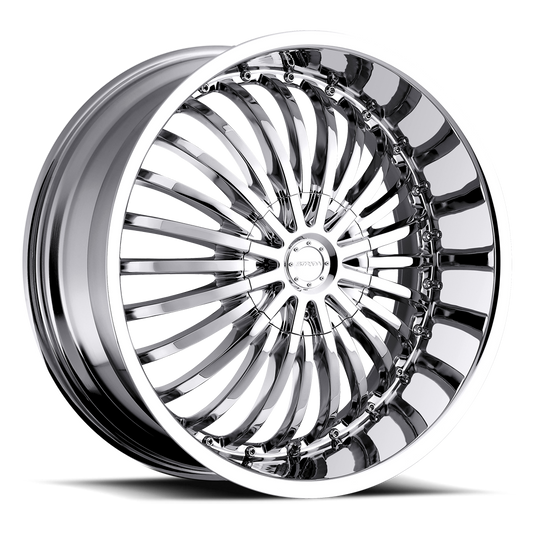 STRADA S16 SPINA 20X8 40MM 5X114.3/5X120 CHROME | S16050140