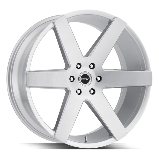 STRADA S60 CODA 20X8.5 35MM BLANK BRUSHED FACE SILVER | S60000035BFS