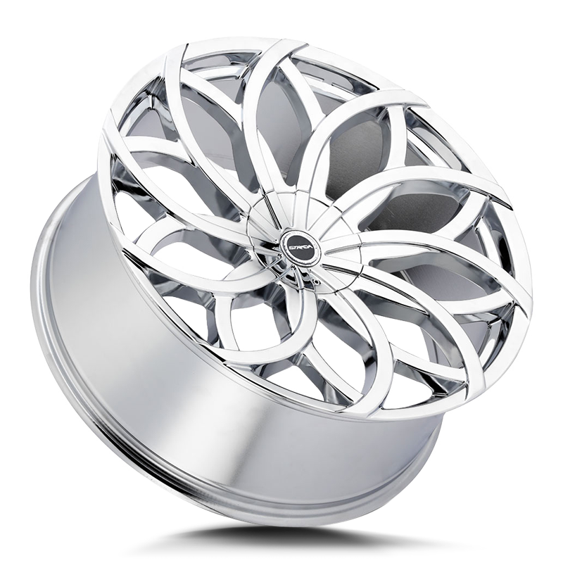 STRADA S61 HURACAN 22X9.5 18MM BLANK CHROME | S61200018
