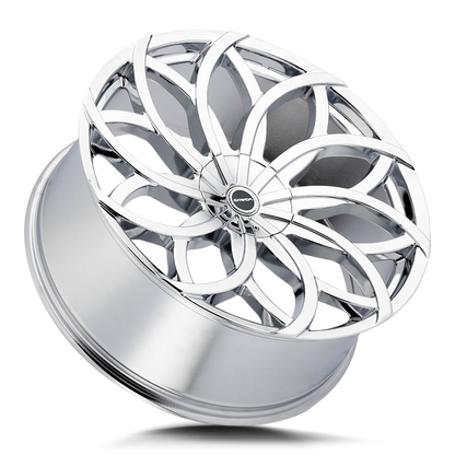STRADA S61 HURACAN 22X9.5 18MM BLANK CHROME | S61200018