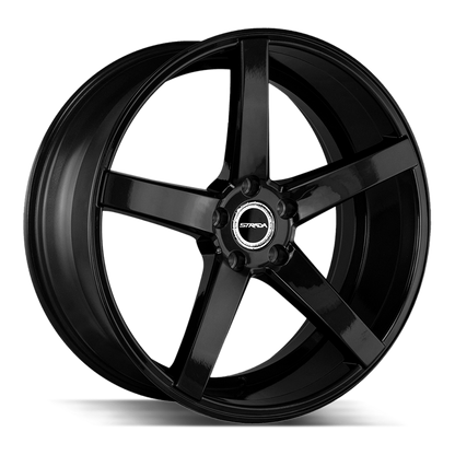 STRADA S35 PERFETTO 26X10 26MM 6X139.7 ALL GLOSS BLACK | S35663926GB