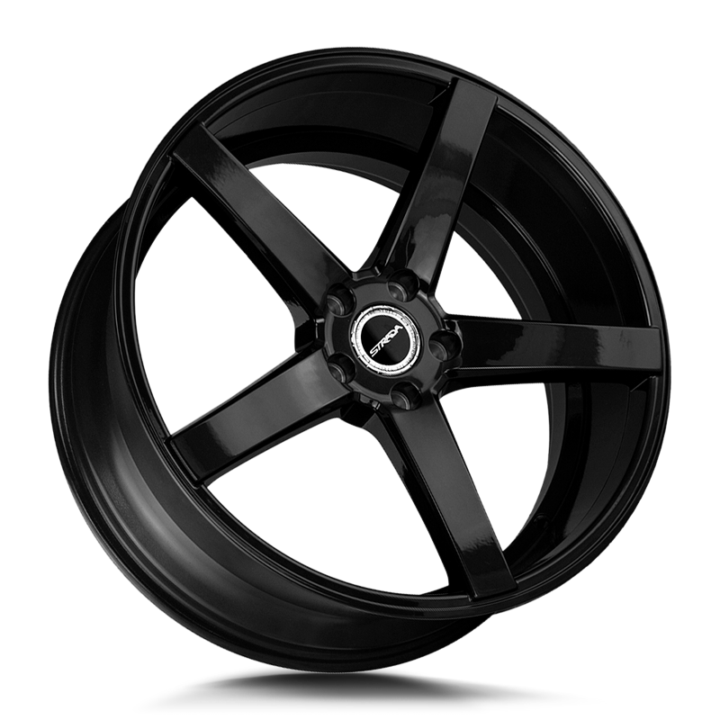 STRADA S35 PERFETTO 17X7.5 35MM 4X100/4X114.3 ALL GLOSS BLACK | S35740035GB