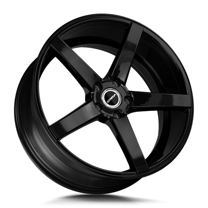 STRADA S35 PERFETTO 17X7.5 35MM 4X100/4X114.3 ALL GLOSS BLACK | S35740035GB